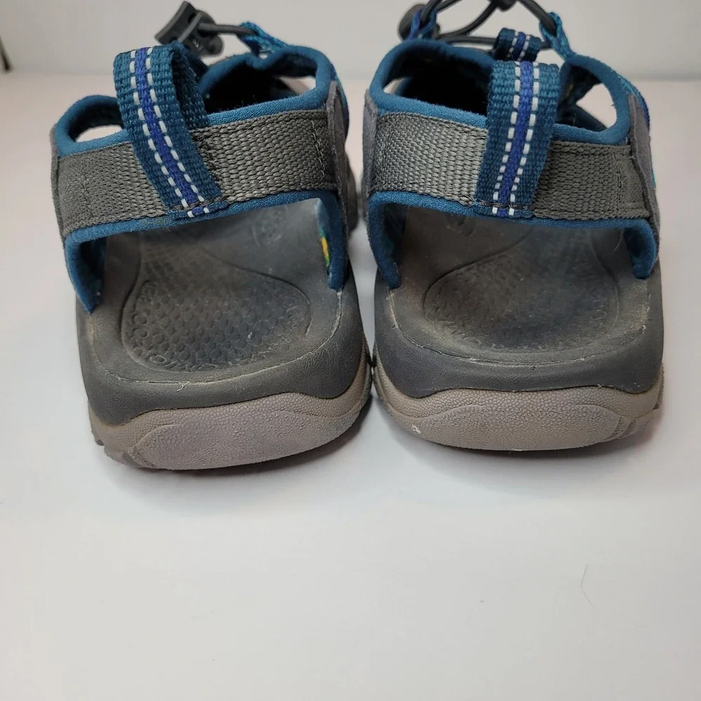 Keen Newport H2 Sandals Womens 7.5 Grey Blue Excellent Waterproof Hiking Hybrid